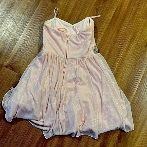 Vintage Sissy Princess Le chateau size 9 mini dress Stretchy Elegant - Picture 2 of 4